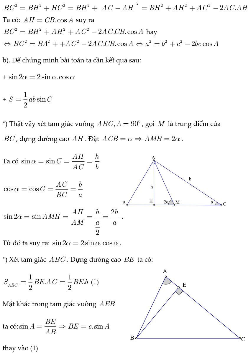 Hướng dẫn giải bài tập hệ thức lượng trong tam giác vuông-13