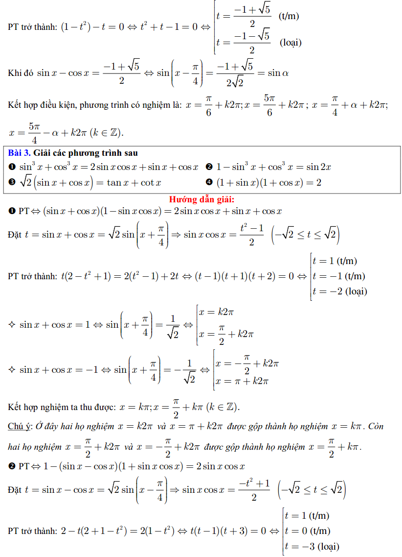 Cách giải một số dạng phương trình lượng giác-16