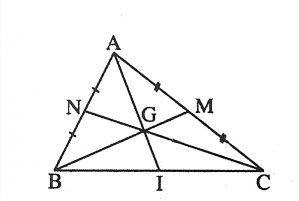 Cách chứng minh đường trung tuyến trong tam giác