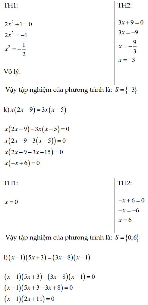 Bài tập phương trình bậc nhất, phương trình tích có lời giải-4