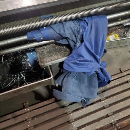 Russian Lathe Machine Incident Footage Real Video